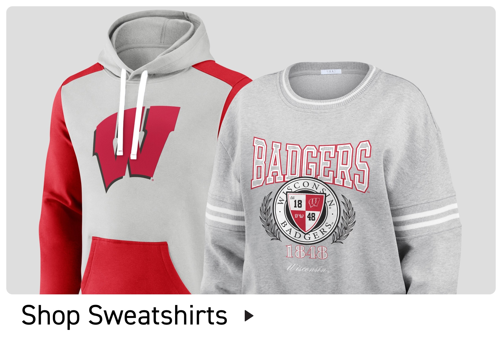 NWT FRIDAY SALES ?WISCONSIN FANS GEAR Wisconsin LS shirts | Used - like new | $10.00 | Lakeville  main image 3